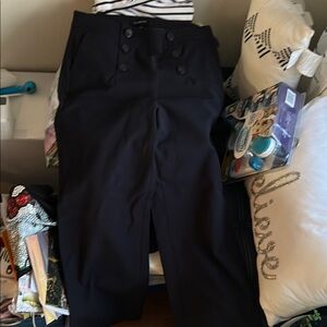 Talbots Navy Straight Leg Pants